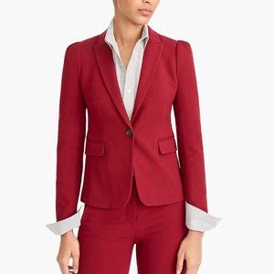 J. Crew Pull Sleeve Blazer Four Season Stretch 14